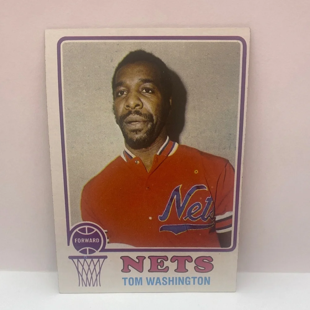 1973-74 Tom Washington NJ Nets #182 (078)